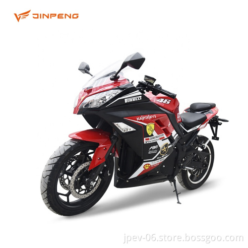 Jinpeng XRZ ad alta potenza Cool Color Colore personalizzato adulto Off Road Street Electric Motorcycles in vendita Batteria al litio 72V2000W